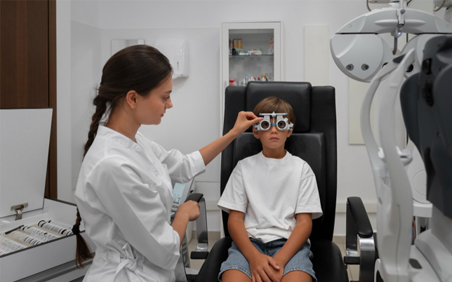 examen visual niños
